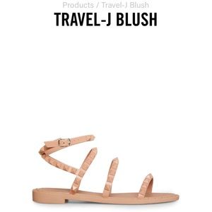 Steve Madden Travel-J Blush Sandals